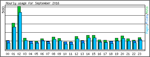 Hourly usage