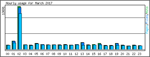 Hourly usage