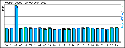 Hourly usage