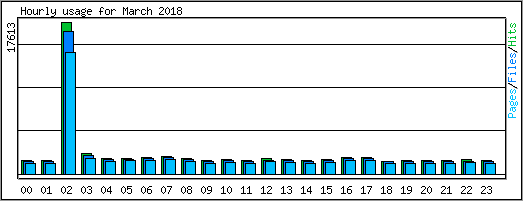 Hourly usage
